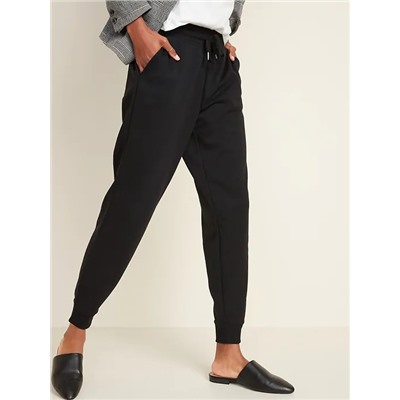 Mid-Rise Vintage Street Jogger Pants for Women