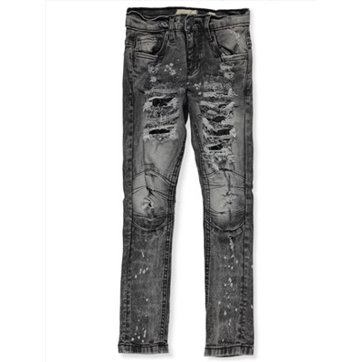 FWRD DENIM FWRD BOYS' SKINNY MOTO JEANS