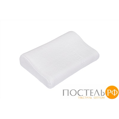 111325030-T Ортопедическая подушка в Memory Foam в Fito-чехле Tencel 50х30х10/7 белый