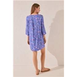 Camisola estampado azul