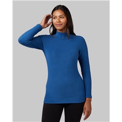 WOMEN'S HEAVYWEIGHT FLEECE BASELAYER MOCK TOP