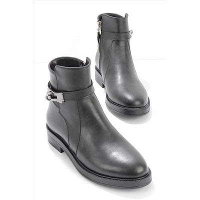 Bambi Siyah Kadın Bot & Bootie K02826010809