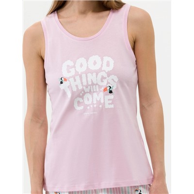 Pembe Pijama Takımı