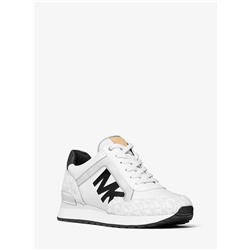 MICHAEL MICHAEL KORS Maddy Two-Tone Logo Trainer