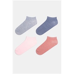 Penti, Basic 4 lü Pembe Patik Çorap