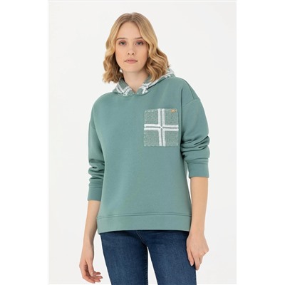 Kadın Mint Sweatshirt
