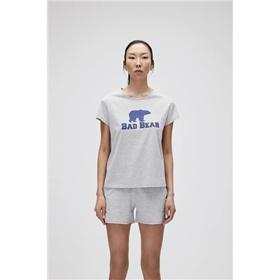 Bad Bear, 21.03.07.010-c19 Logo Tee Kadın T-shirt