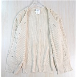 Свободный вязаный кардиган