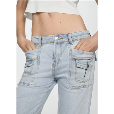 Jeans capri rectos