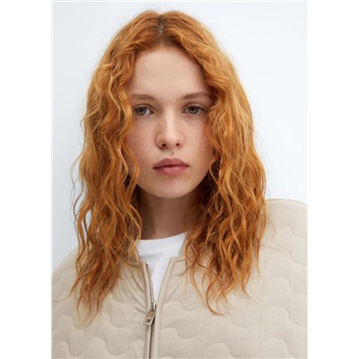 Chaqueta bomber acolchada