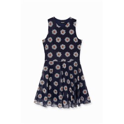 Vestido tul margaritas