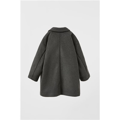 SYNTHETIC WOOL COAT