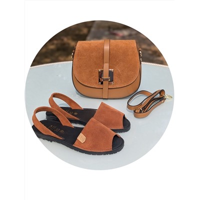 КОМБО Ab.Zapatos • 3106-8 • brandy + AB.ZAPATOS PELLE · 2704 cuero АКЦИЯ