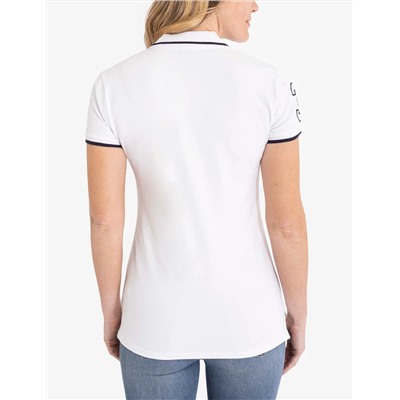 MULTITONAL LOGO SOLID POLO SHIRT
