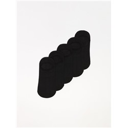 5-PACK OF BASIC NO-SHOW SOCKS