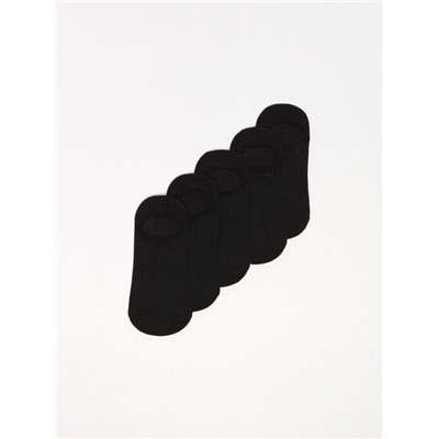 5-PACK OF BASIC NO-SHOW SOCKS