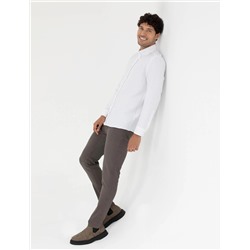 Haki Slim Fit Uzun Kollu Gömlek