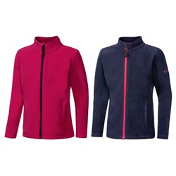 CRIVIT® Klinder Fleecejacke Mädchen, mit Kinnschutz