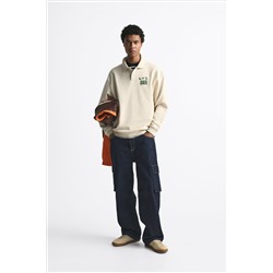 SUDADERA POLO PARCHE