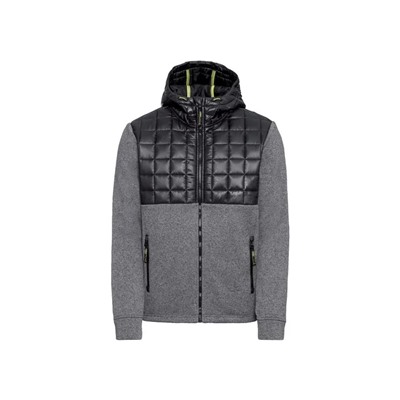 LIVERGY® Jacke Hybrid Herren, körpernah geschnitten