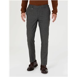 Kahverengi Ex. Slim Fit Kumaş Pantolon