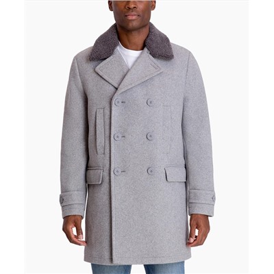 Michael Kors Men's Middlefield Classic-Fit Stretch Plaid Top Coat
