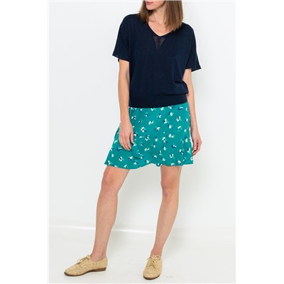 Jersey de lino Azul marino