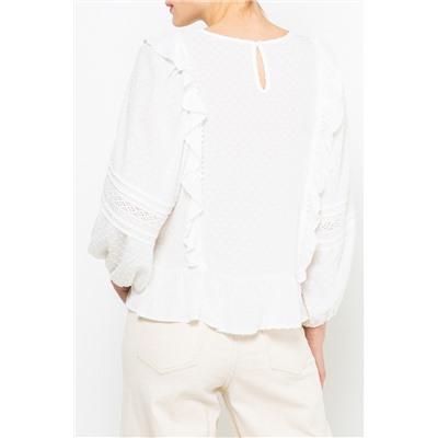 Blusa Blanco roto