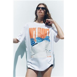 T-SHIRT WITH FRONT PRINT