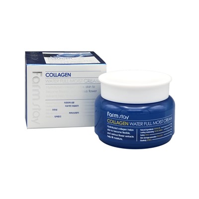 FarmStay Collagen Water Full Moist Cream Увлажняющий крем с коллагеном 100г