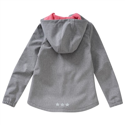 Mädchen Softshelljacke mit Kapuze