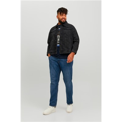 Vaquero recto Azul