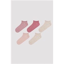 Penti, Pembe Nope 5li Patik Çorap