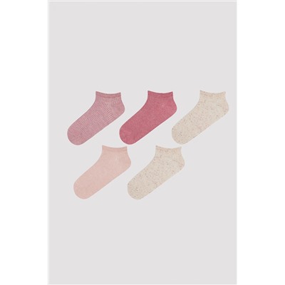 Penti, Pembe Nope 5li Patik Çorap