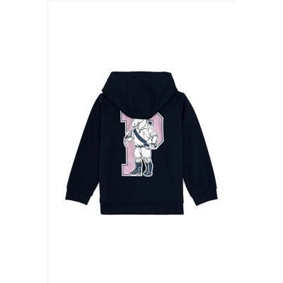 Kız Çocuk Lacivert Sweatshirt