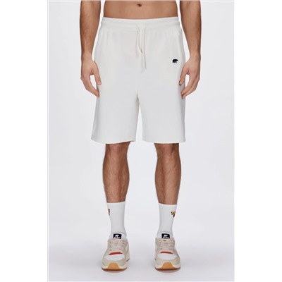 Bad Bear, Gian Sweatshorts Beyaz Erkek Şort
