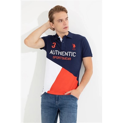 Erkek Lacivert Polo Yaka Tişört
