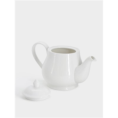 Чайник заварочный, 1 л, фарфор P, белый, White Basics