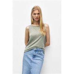 CAMISETA PUNTO FINO NUDO ESPALDA