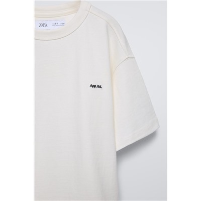 HEAVY-WEIGHT EMBROIDERED T-SHIRT