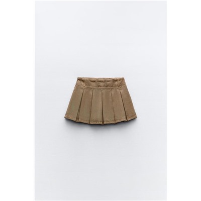 FEW ITEMS LEFT LOW-RISE BOX PLEAT SKORT