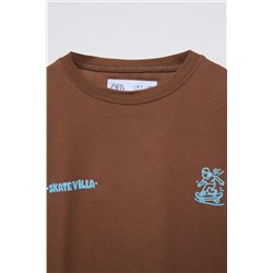 SKATE PRINT T-SHIRT