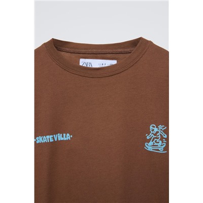 SKATE PRINT T-SHIRT