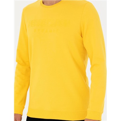 Sarı Regular Fit Sweatshirt