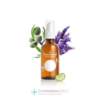 Puressentiel Flacon Pompe vide en verre DIY 50ml