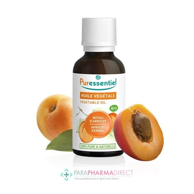 Puressentiel Huile Végétale Noyau d'Abricot BIO 30 ml