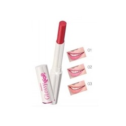 Блеск-шиммер для губ Mistine Glossy POP / Mistine Glossy Pop Moisturizing Lip With Hyaluronic Color Shimmer Pearl Lip Care SPF 15