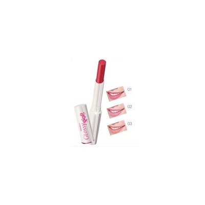 Блеск-шиммер для губ Mistine Glossy POP / Mistine Glossy Pop Moisturizing Lip With Hyaluronic Color Shimmer Pearl Lip Care SPF 15