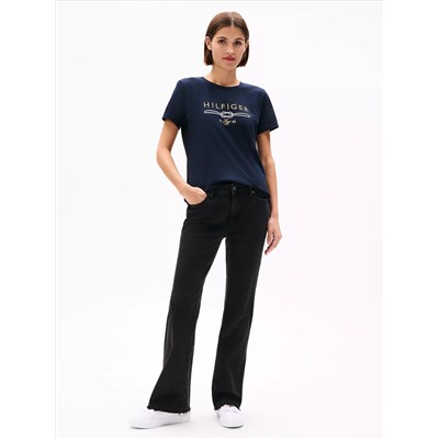 Hilfiger Nautical Rope Logo T-Shirt