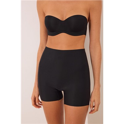 Pantalón corto microfibra invisible negro